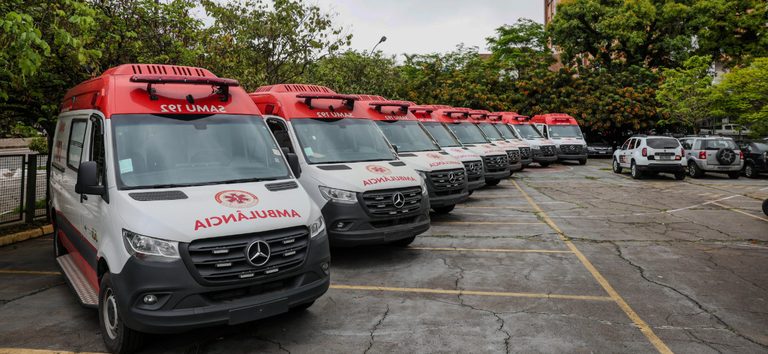 ambulâncias do SAMU