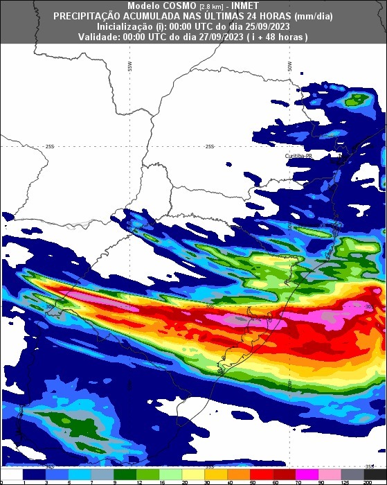 Previsão do tempo é de grandes acumulados e semana de muita chuva no Vale do Paraíba e Litoral Norte