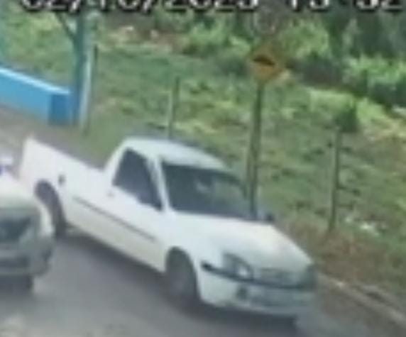 Polícia de Caçapava já tem imagens de carro que atropelou e motociclista em Caçapava