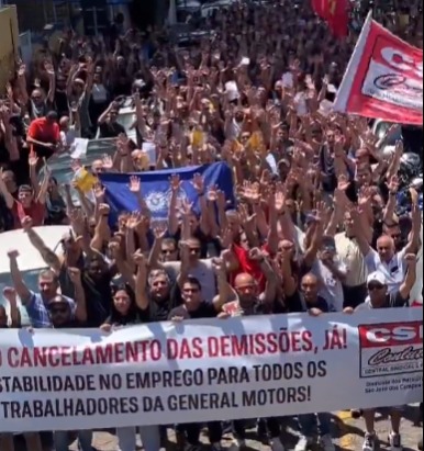 demissões feitas pela GM
