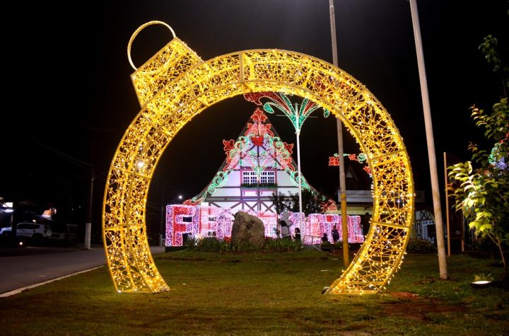 decoração de Natal em Campos do Jordão