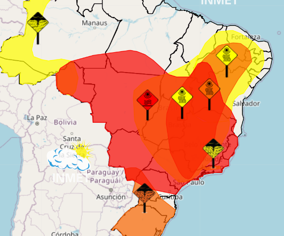 Calorão no Vale do Paraíba