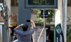 temperaturas devem chegar a 40 ºC no Vale do Paraíba