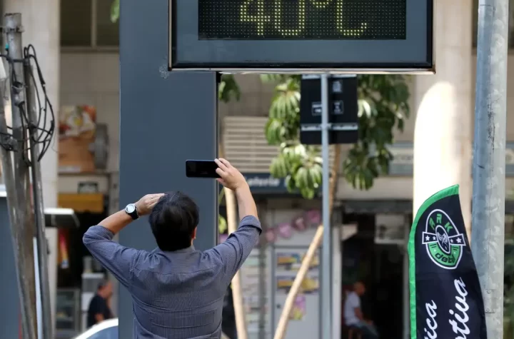 temperaturas devem chegar a 40 ºC no Vale do Paraíba