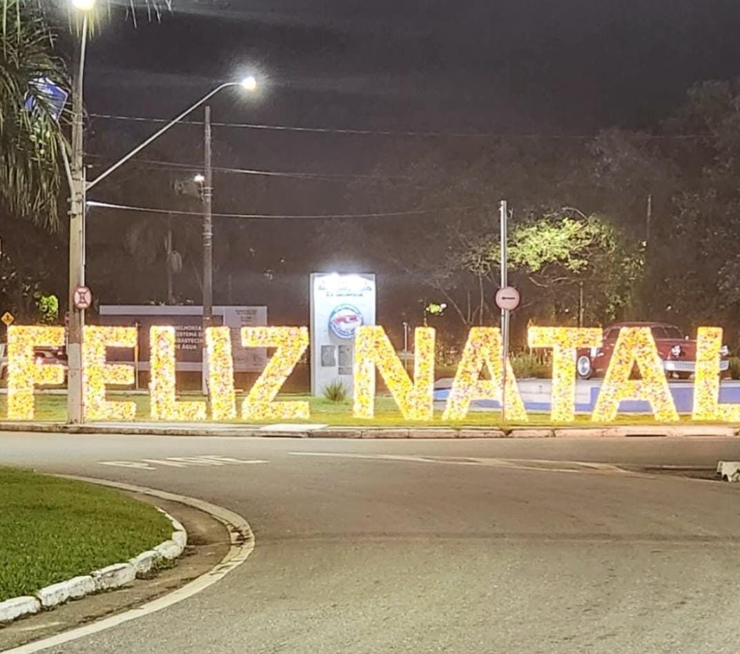 Caçapava acende luzes de Natal e Papai Noel chega neste domingo (03)