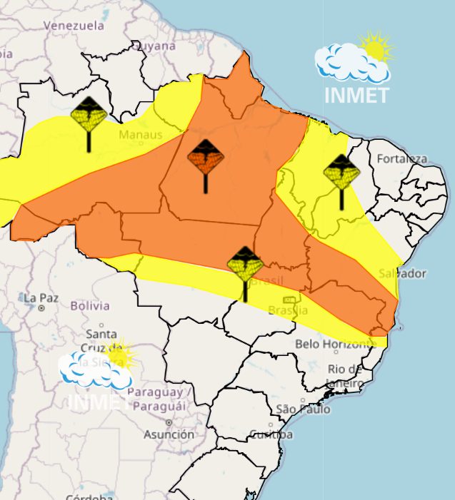 Calor persiste no Vale do Paraíba
