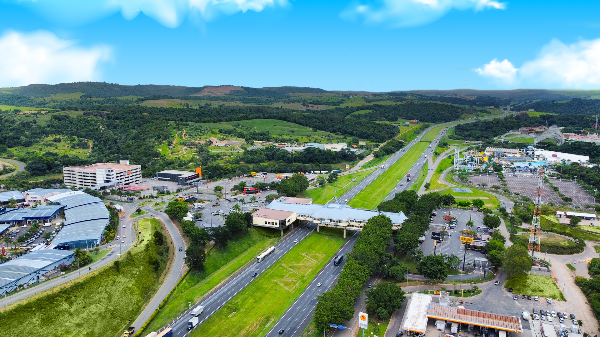 Distrito turístico Serra Azul terá novos hotéis, autódromo e adventure mall