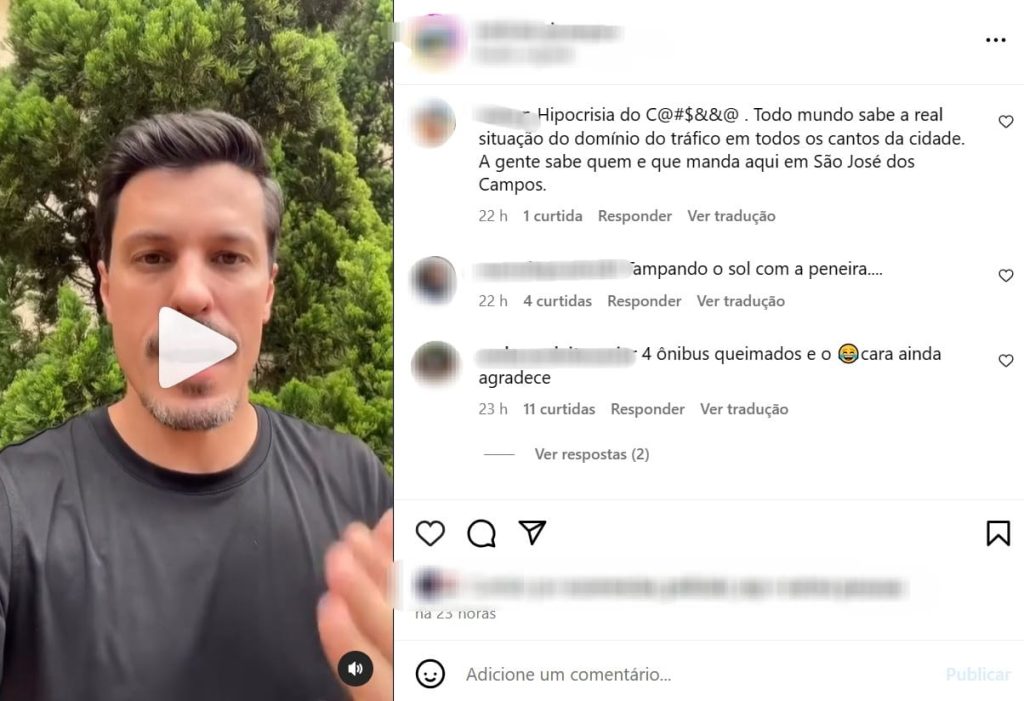 Secretário diz que SJC é segura, mas nas redes sociais joseenses discordam. Dados da SSP mostram piora nos índices criminais 1 WhatsApp Image 2024 01 22 at 00.20.01 3