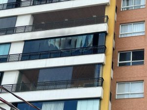 incêndio em apartamento