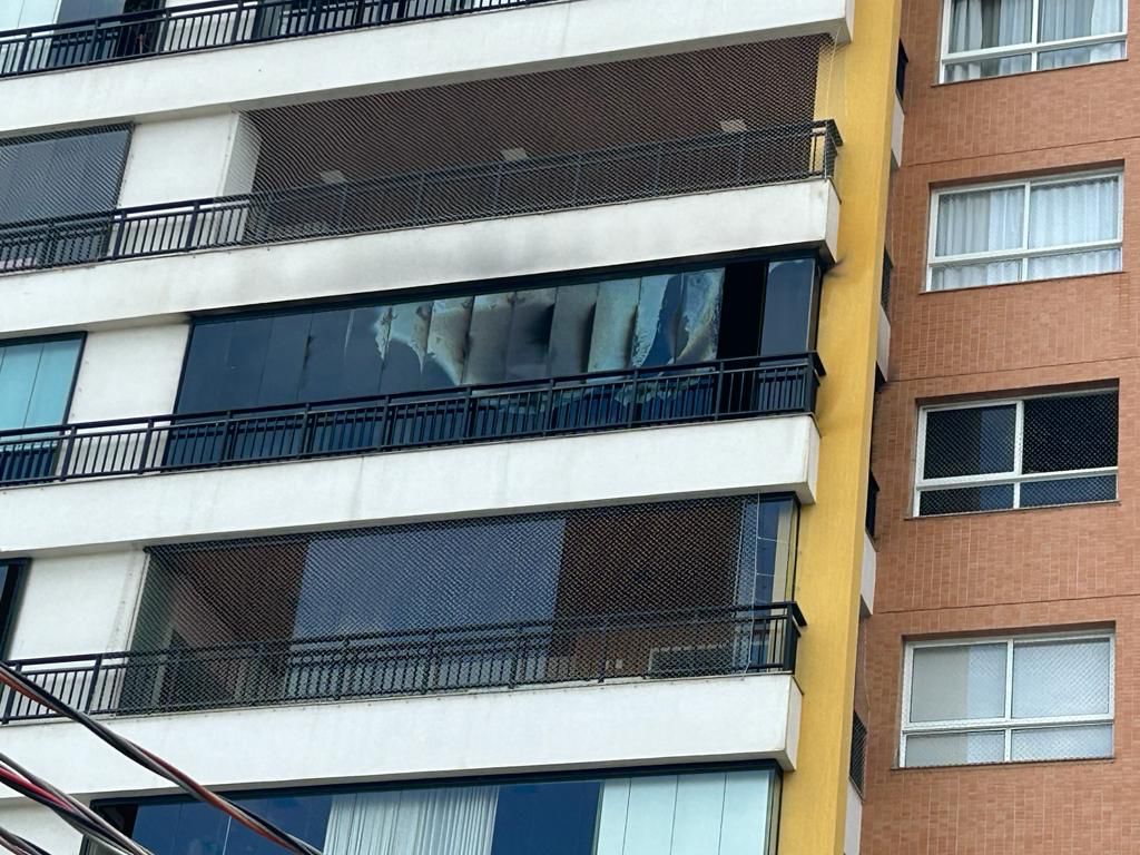 incêndio em apartamento