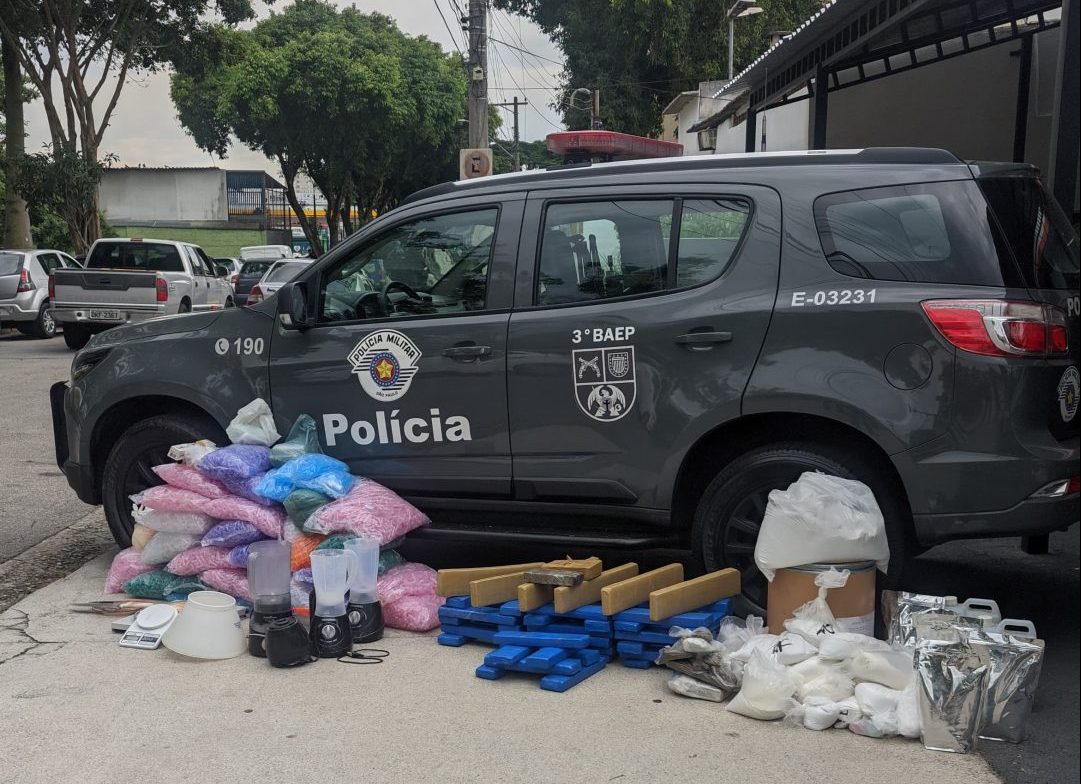 BAEP São José dos Campos prende um homem e apreende mais de 100 kg de drogas em São José dos Campos