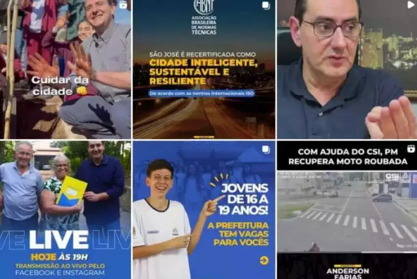 Juiz reconsidera decisão que havia determinado exclusão de posts em perfil de Prefeito de São José dos Campos