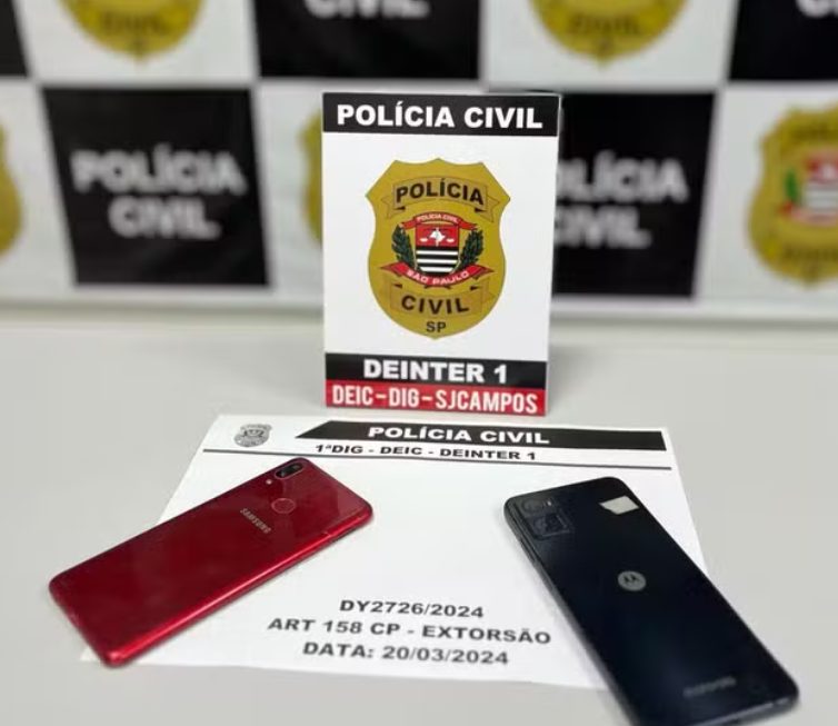 falso policial para extorquir vítimas em São José dos Campos