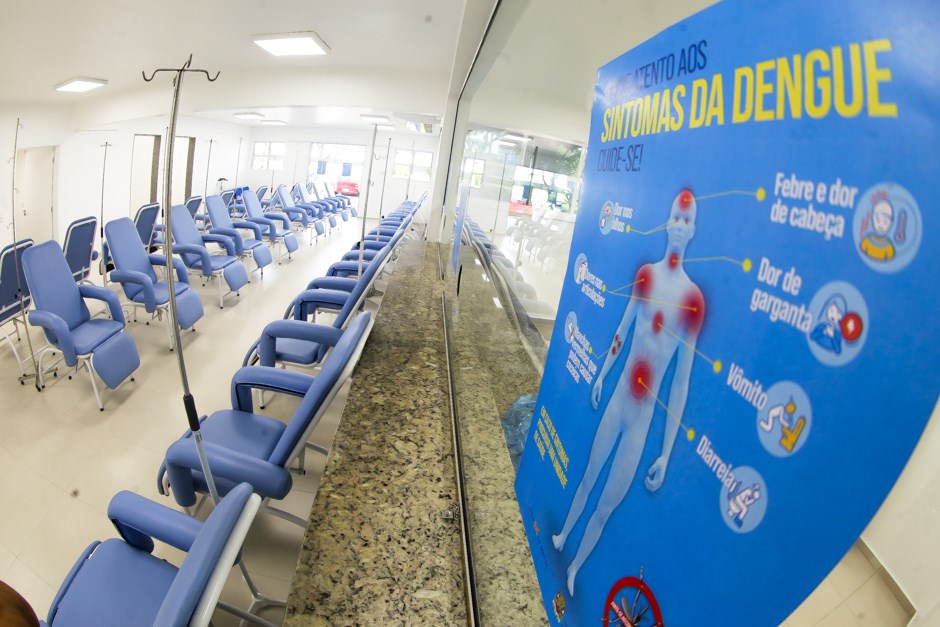 Dengário em São José dos Campos: Local tem 30 cadeiras para atender 34 mil casos prováveis da doença