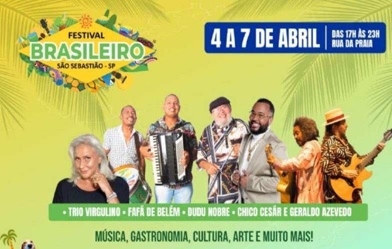 1º Festival Brasileiro de São Sebastião reúne grandes nomes da música nacional