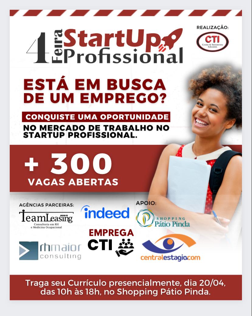 Feira da empregabilidade em Pinda