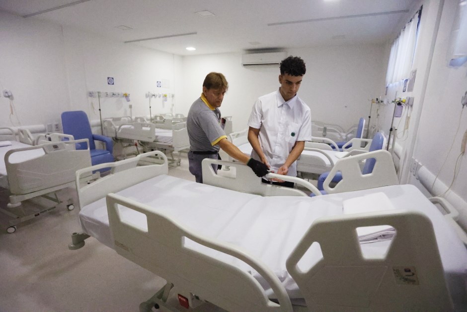 Hospital de Retaguarda em São José dos Campos será reaberto para internações