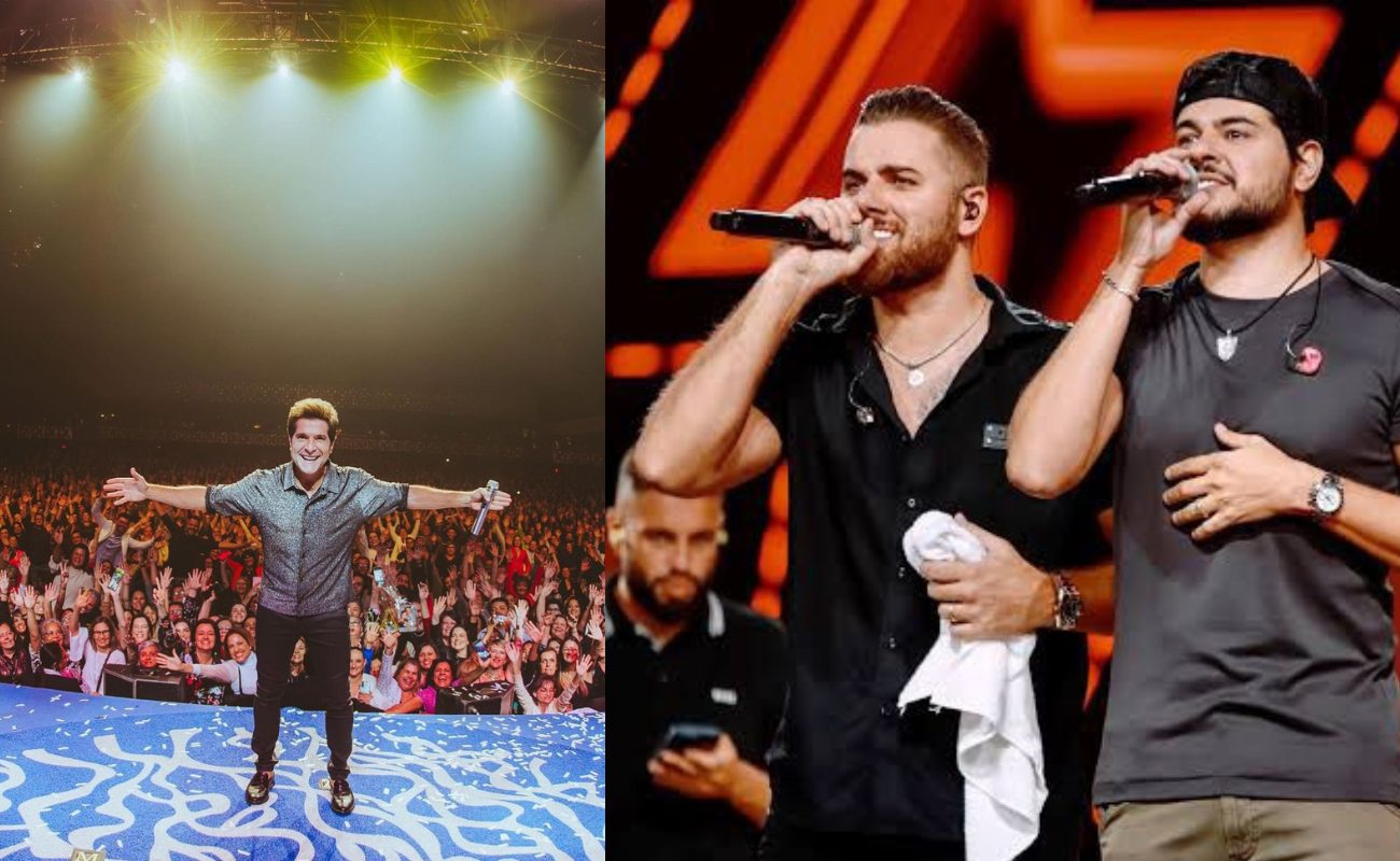 Shows de Daniel e Zé Neto e Cristiano