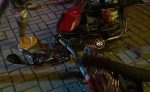 Choque entre motocicletas em Taubaté