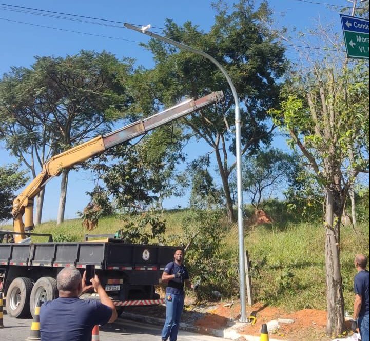 câmeras de monitoramento são instaladas em Caçapava
