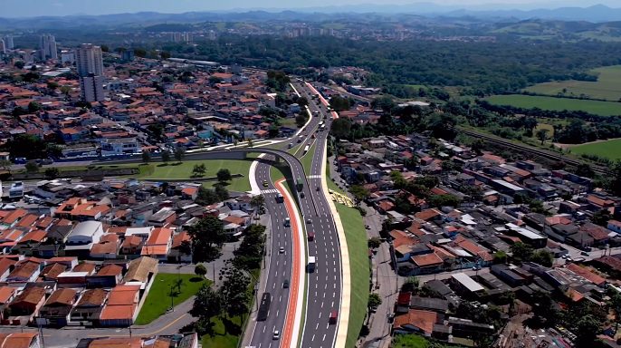 Obras de duplicação da Sebastião Gualberto
