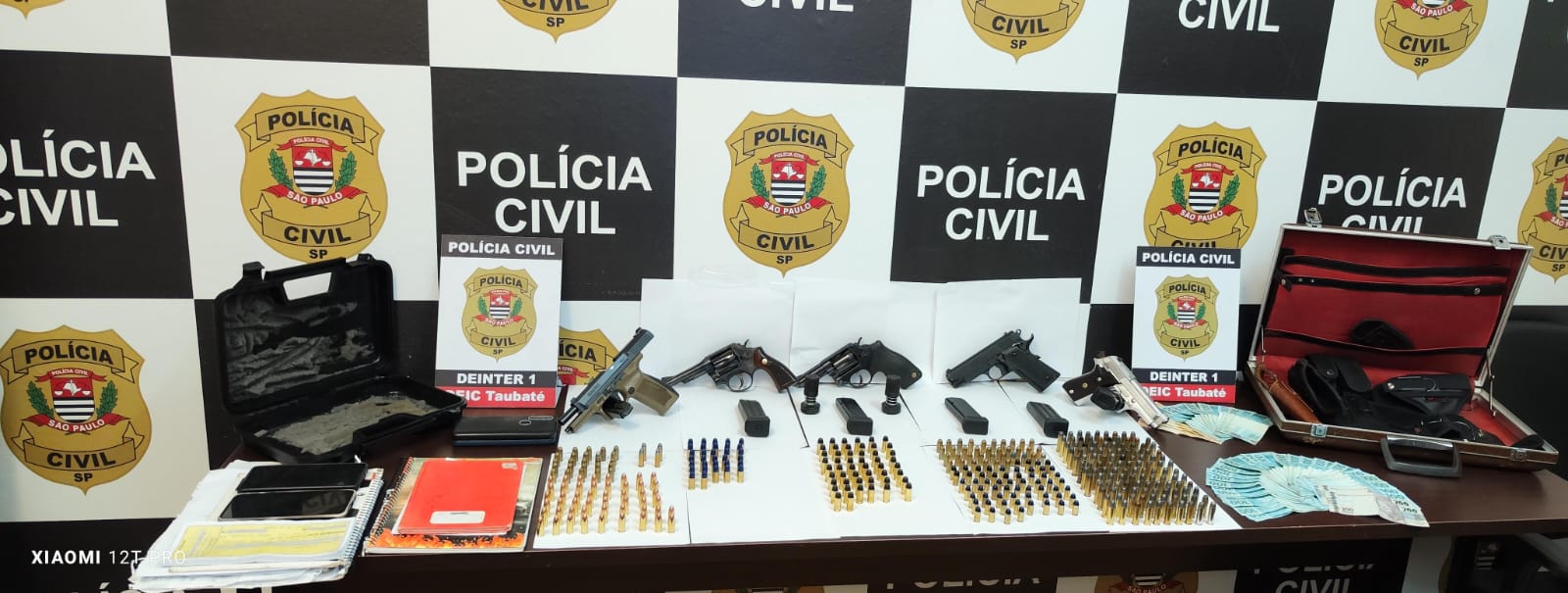 Agiota que Alugava Armas para Homicídios e Outros Crimes no Vale do Paraíba é Preso pela Polícia Civil em Taubaté