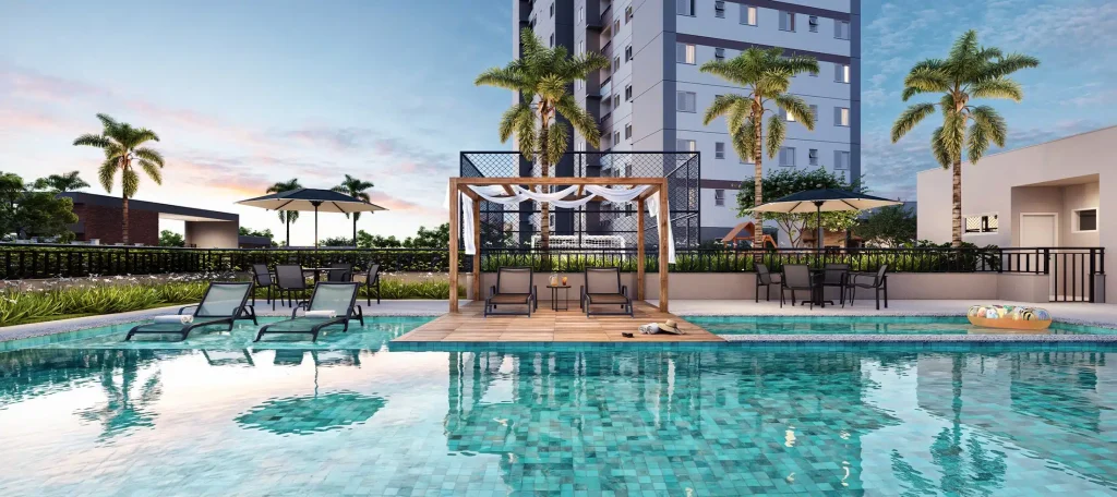 Venda de apartamentos de até R$ 350 mil crescem no Vale do Paraíba e Taubaté tem oportunidades até abaixo deste valor 3 arbore engenharia essence piscinas