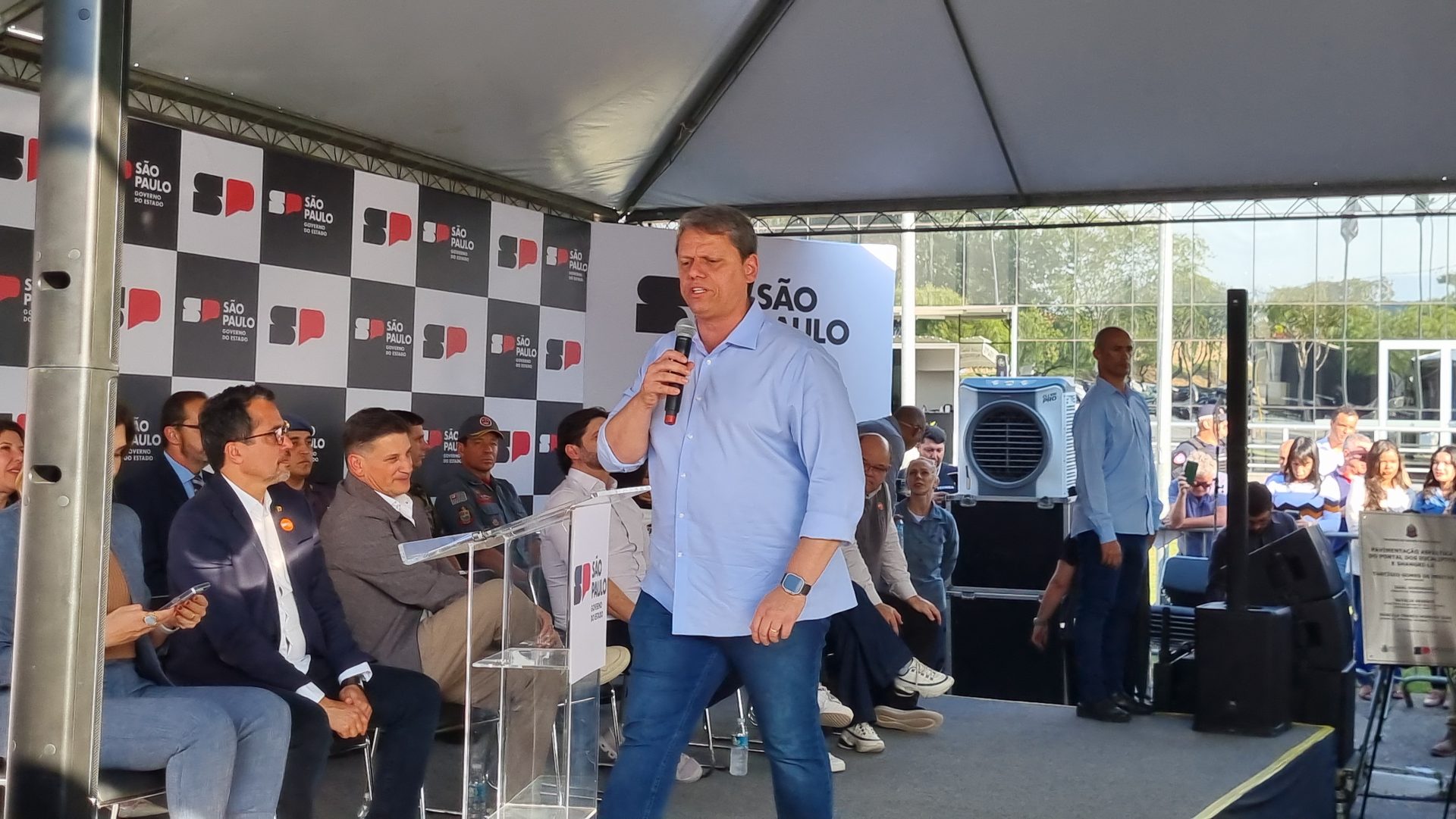Tarcísio não irá apoiar Anderson Farias (PSD) em São José dos Campos