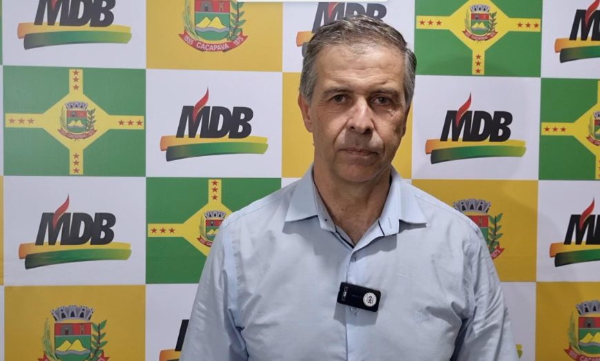Convenção do MDB confirma Paulo Eugênio como candidato à Prefeitura de Caçapava