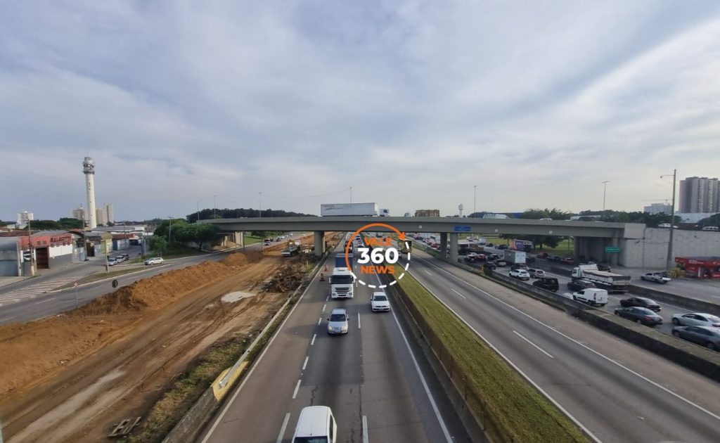 Veja imagens aéreas da Nova Via Dutra em São José dos Campos 6 Projeto polemico em Sao Jose dos Campos ciclistas e carros compartilham faixa em avenida 49