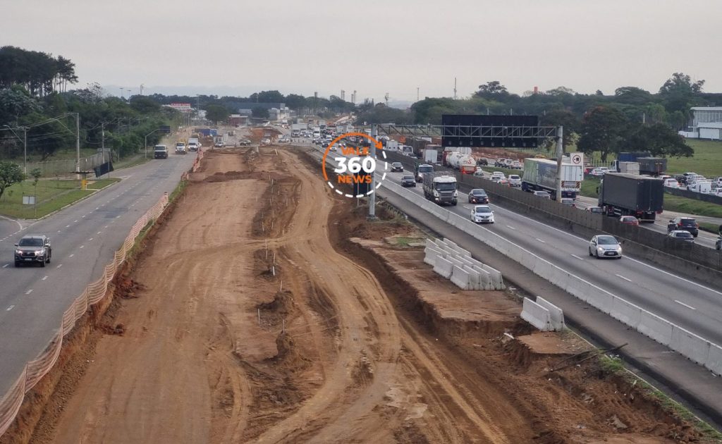 Veja imagens aéreas da Nova Via Dutra em São José dos Campos 1 Nova Via Dutra
