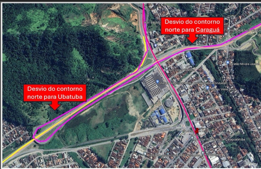 Serra Nova da Tamoios estará fechada para manutenção. Saiba os dias e como será a ida e volta do Litoral