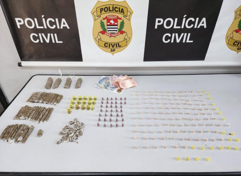 Polícia Civil flagra tráfico de drogas
