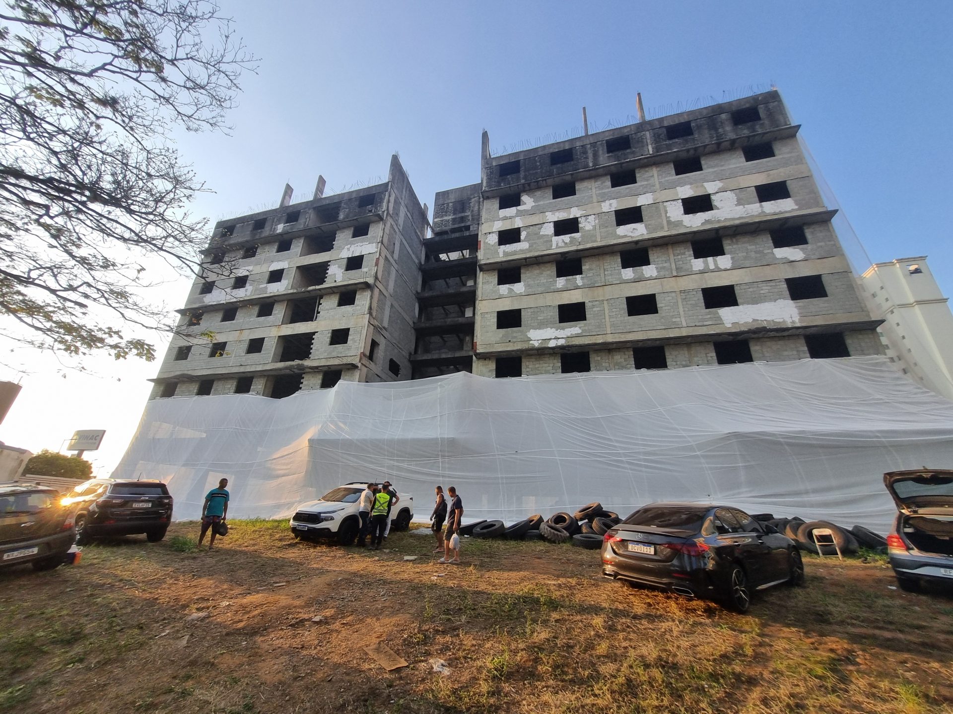 Implosão de prédio em São José dos Campos