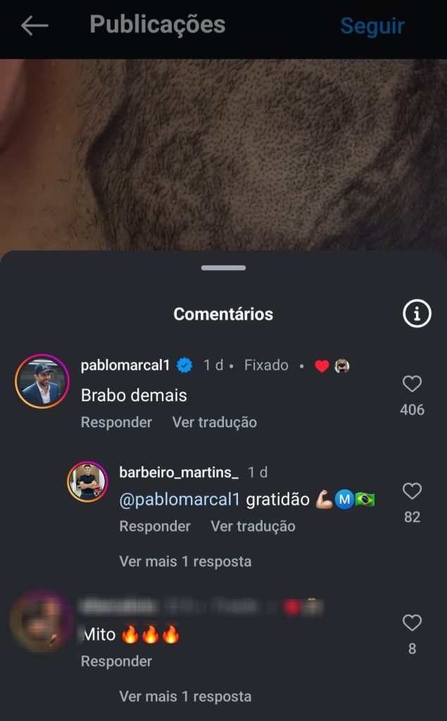 Barbeiro artista de São José dos Campos viraliza com desenho de Pablo Marçal 1 Pablo Marçal
