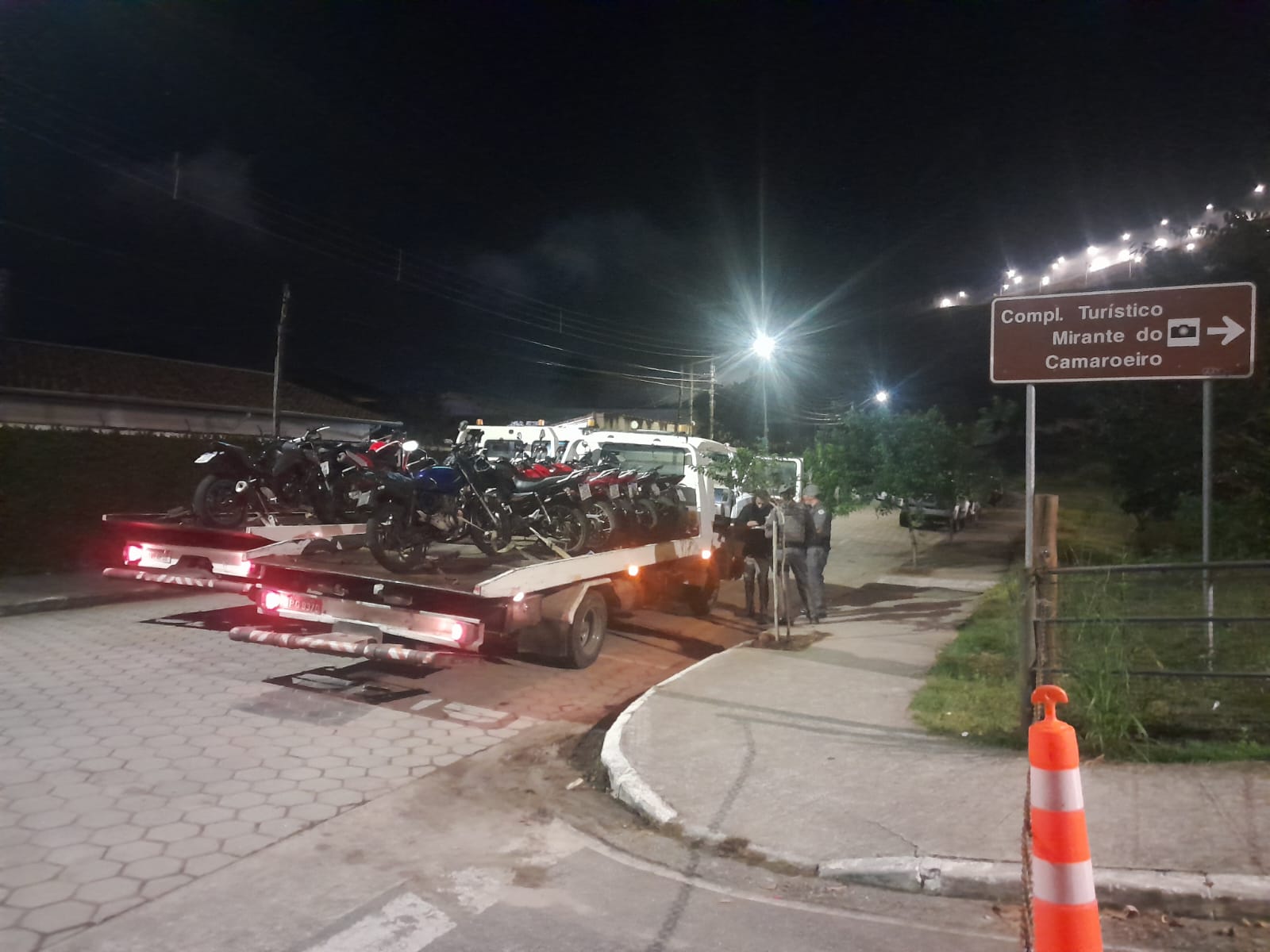 PM apreende diversas motos