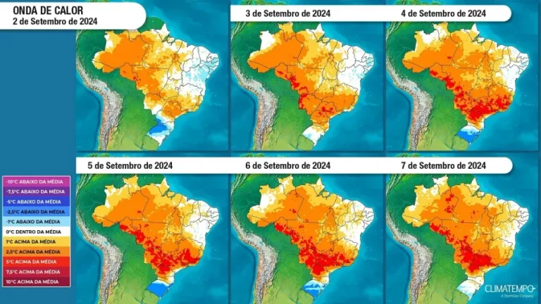 calor acima do normal no Vale do Paraíba e Litoral Norte