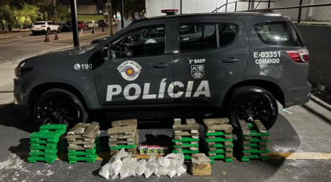 PM prende homem com mais de 130 kg de drogas em São José dos Campos