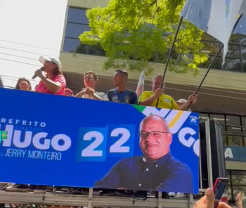 Michelle Bolsonaro visita Caçapava em apoio a Delegado Hugo (PL)