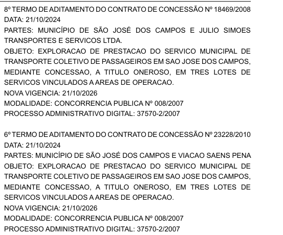 empresas de ônibus