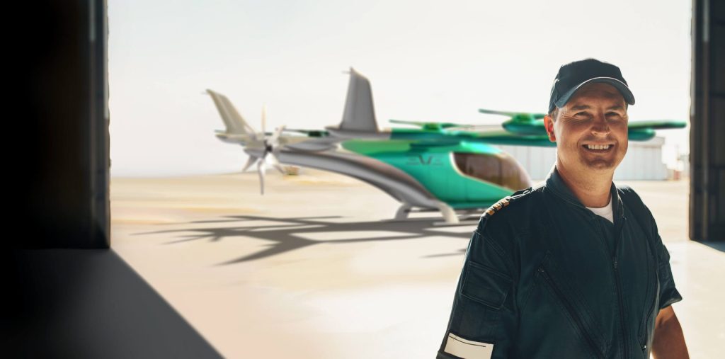 Eve/Embraer anuncia R$ 500 milhões do BNDES para financiar produção do carro voador em Taubaté 2 Eve/Embraer