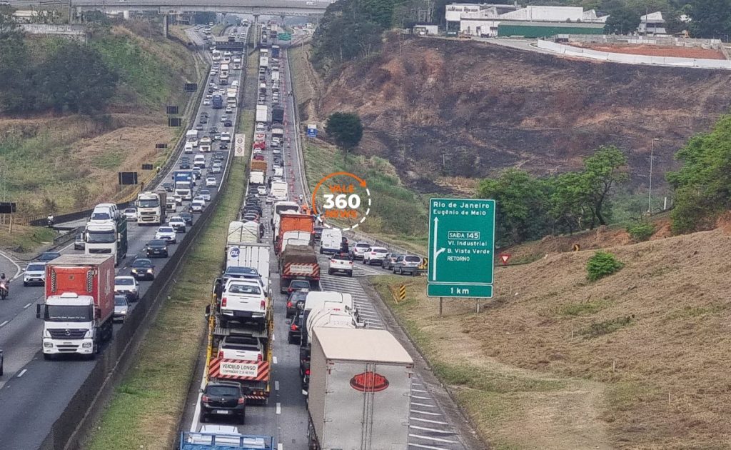 na Via Dutra no Vale do Paraíba
