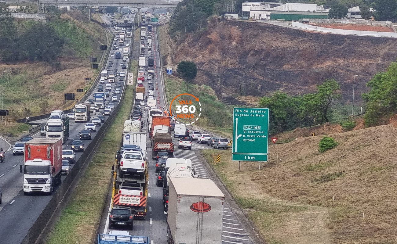 na Via Dutra no Vale do Paraíba