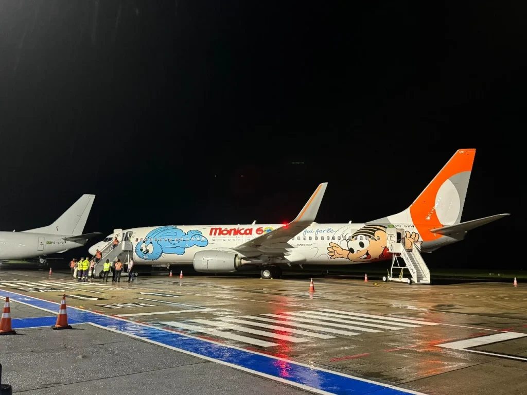 voos da Gol no aeroporto de São José dos Campos