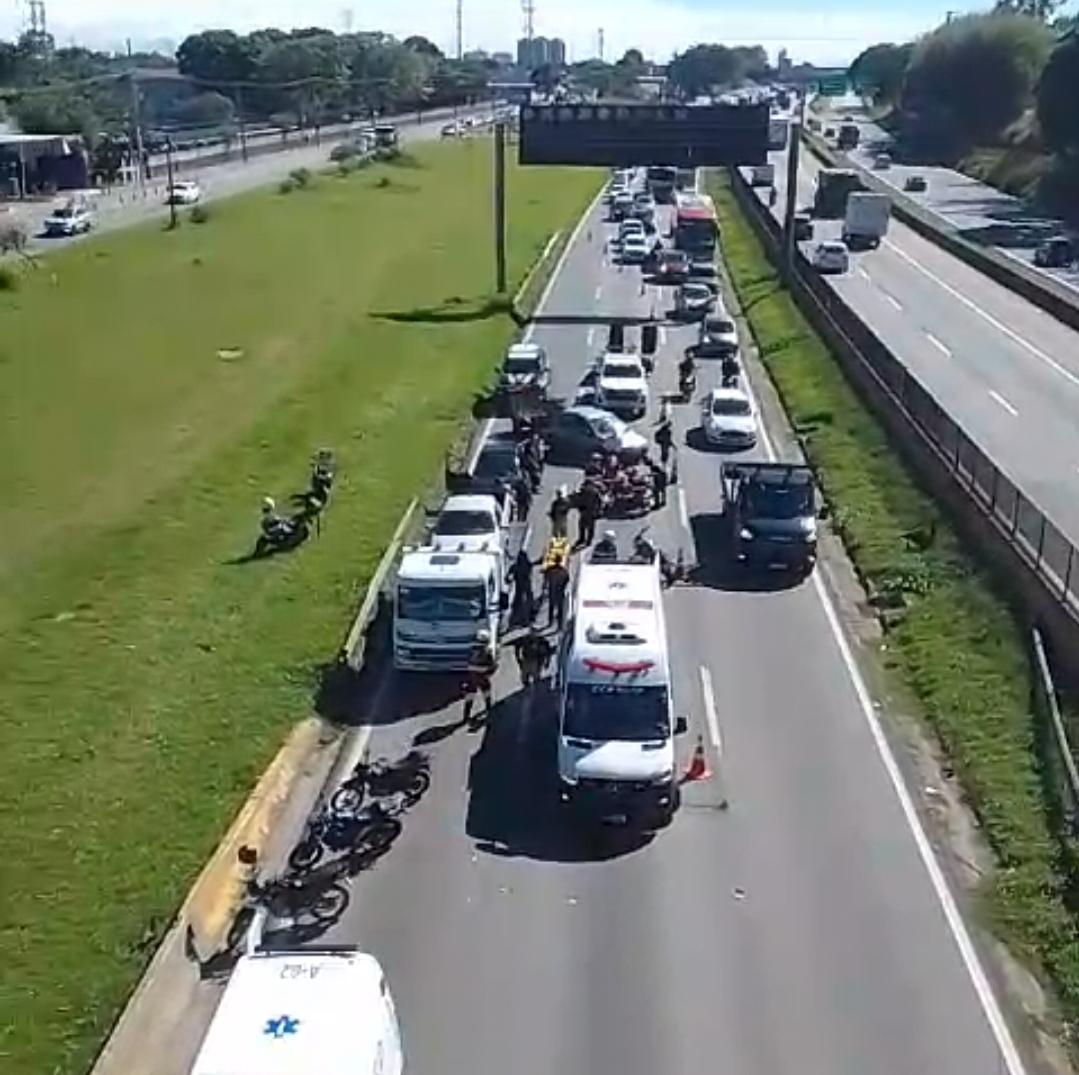 Acidentes envolvendo motos e carros