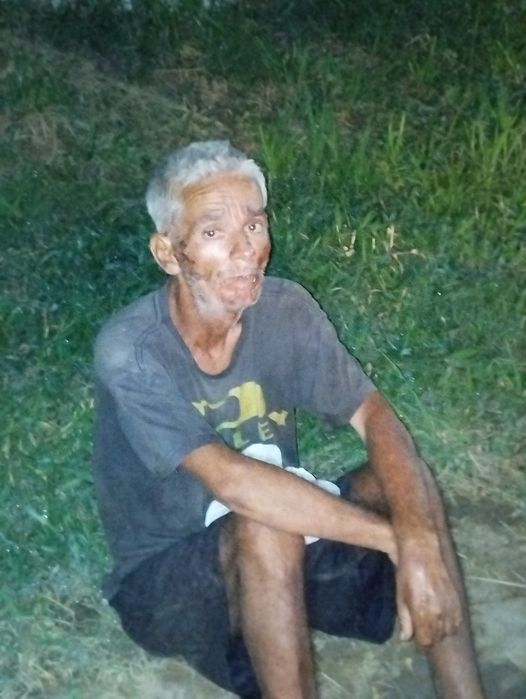 Homem sem identificação