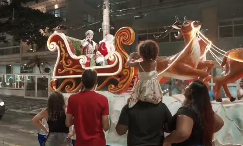 Parada de Natal em Caçapava