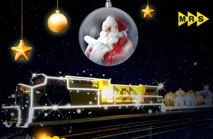 Trem Iluminado de Natal