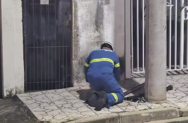 vazamento de gás