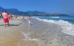 Raio também atinge jovem